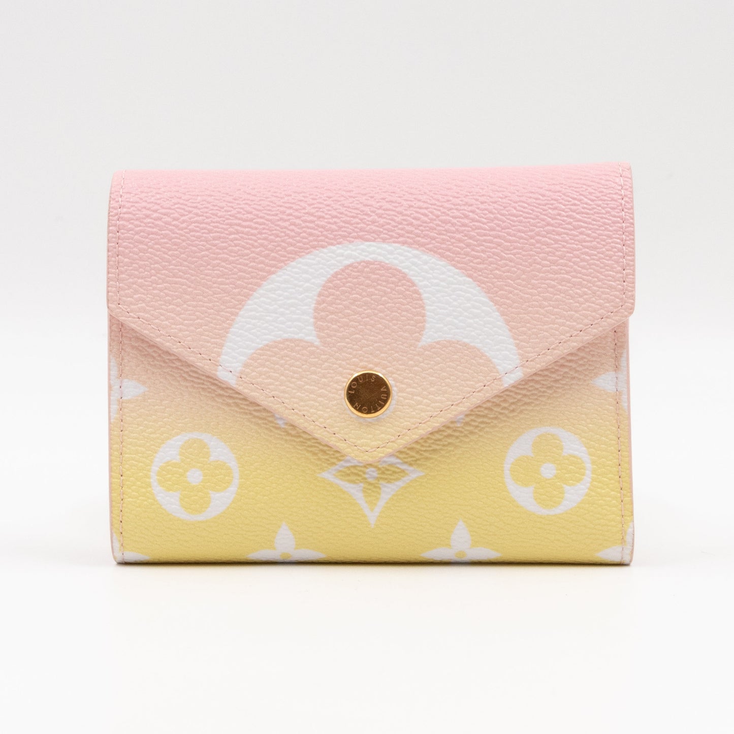 Victorine By The Pool Monogram Giant Pink Yellow