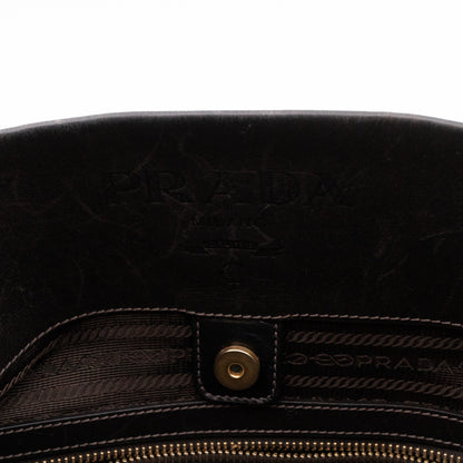 Canapa Hobo Brown Canvas