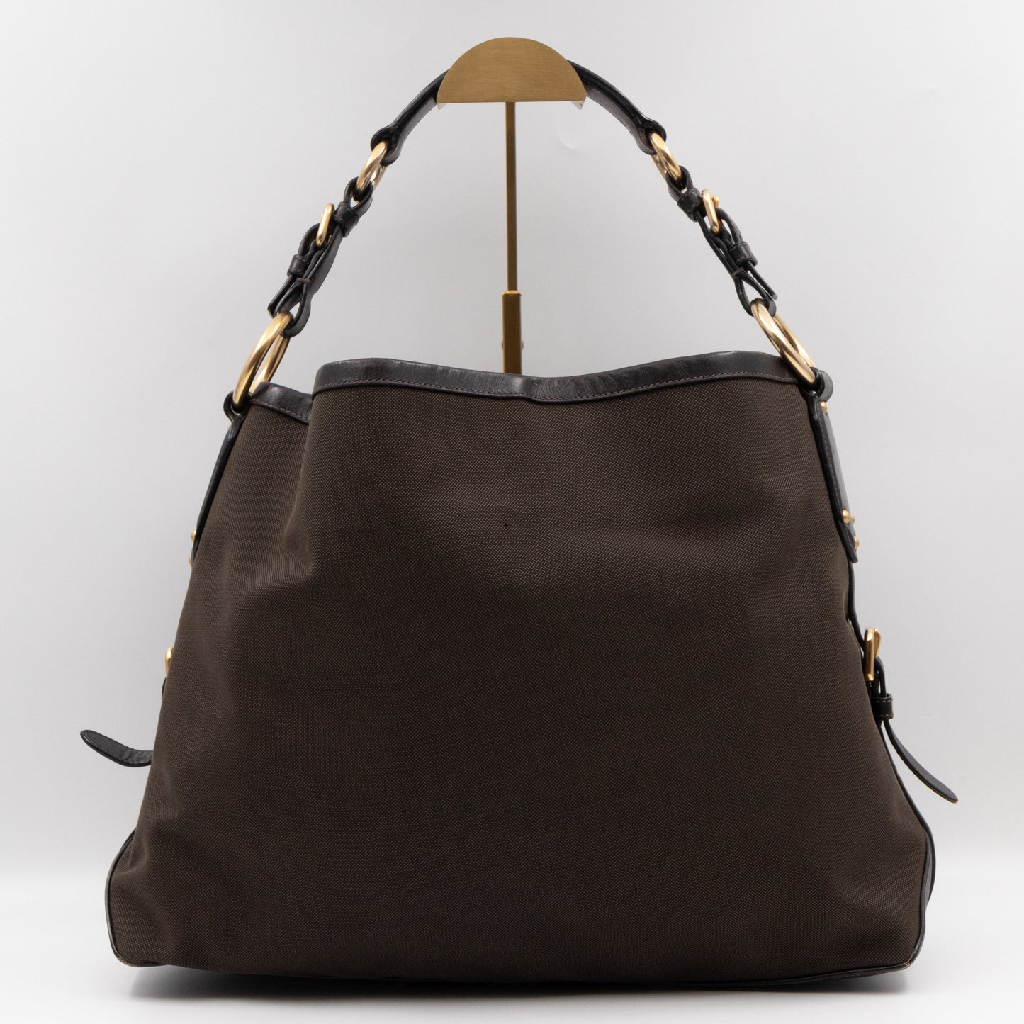 Canapa Hobo Brown Canvas