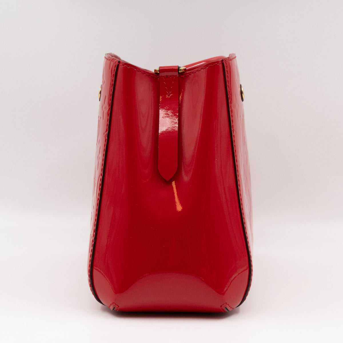 Louis-vuitton Montaigne BB Red Vernis