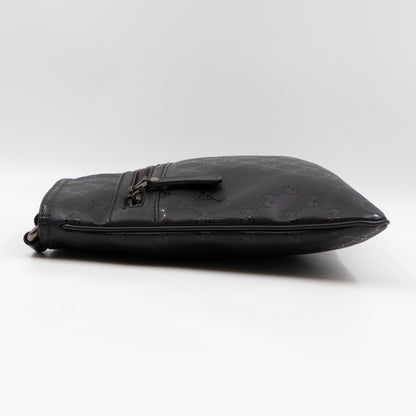 Messenger Crossbody Bag GG Imprime Black