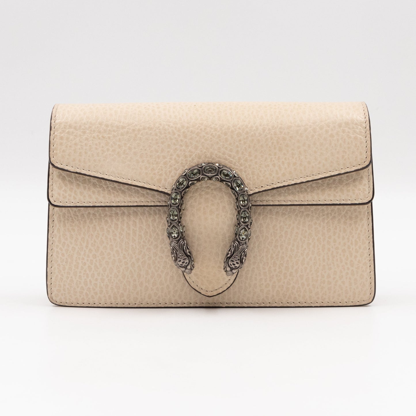 Dionysus Super Mini White Leather