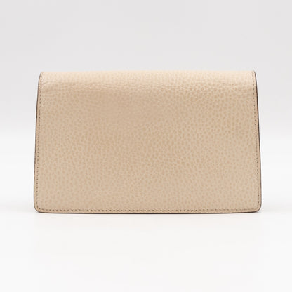 Dionysus Super Mini White Leather