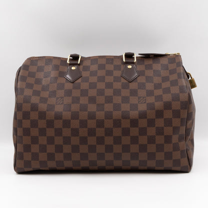 Louis-vuitton Speedy 35 Damier Ebene