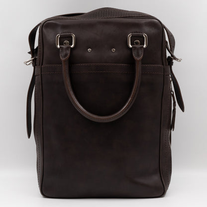 Bequia Porte Document Vertical Brown Leather
