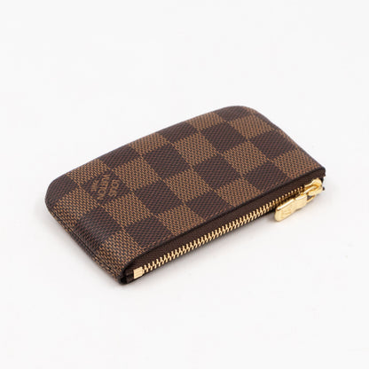 Louis-vuitton Key Pouch Damier Ebene