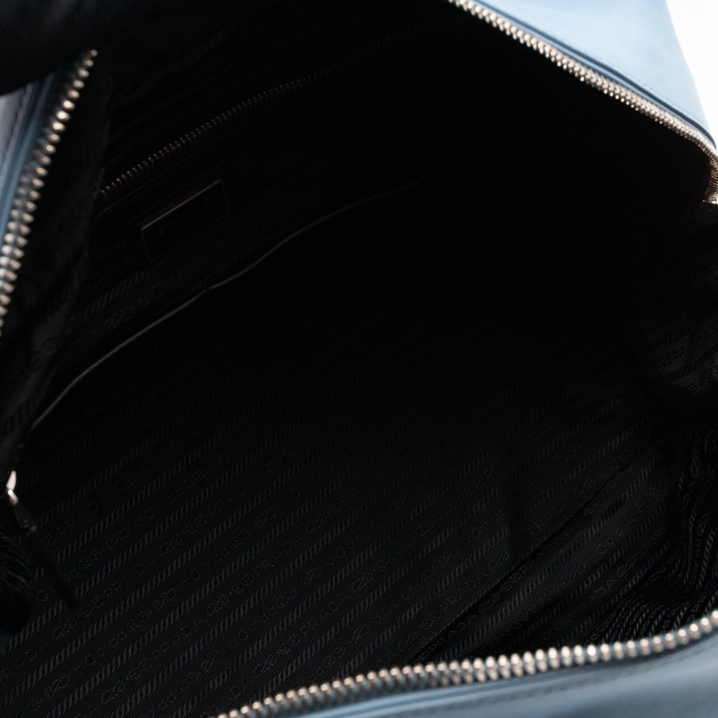 Duffle James Jean Large Blue Leather