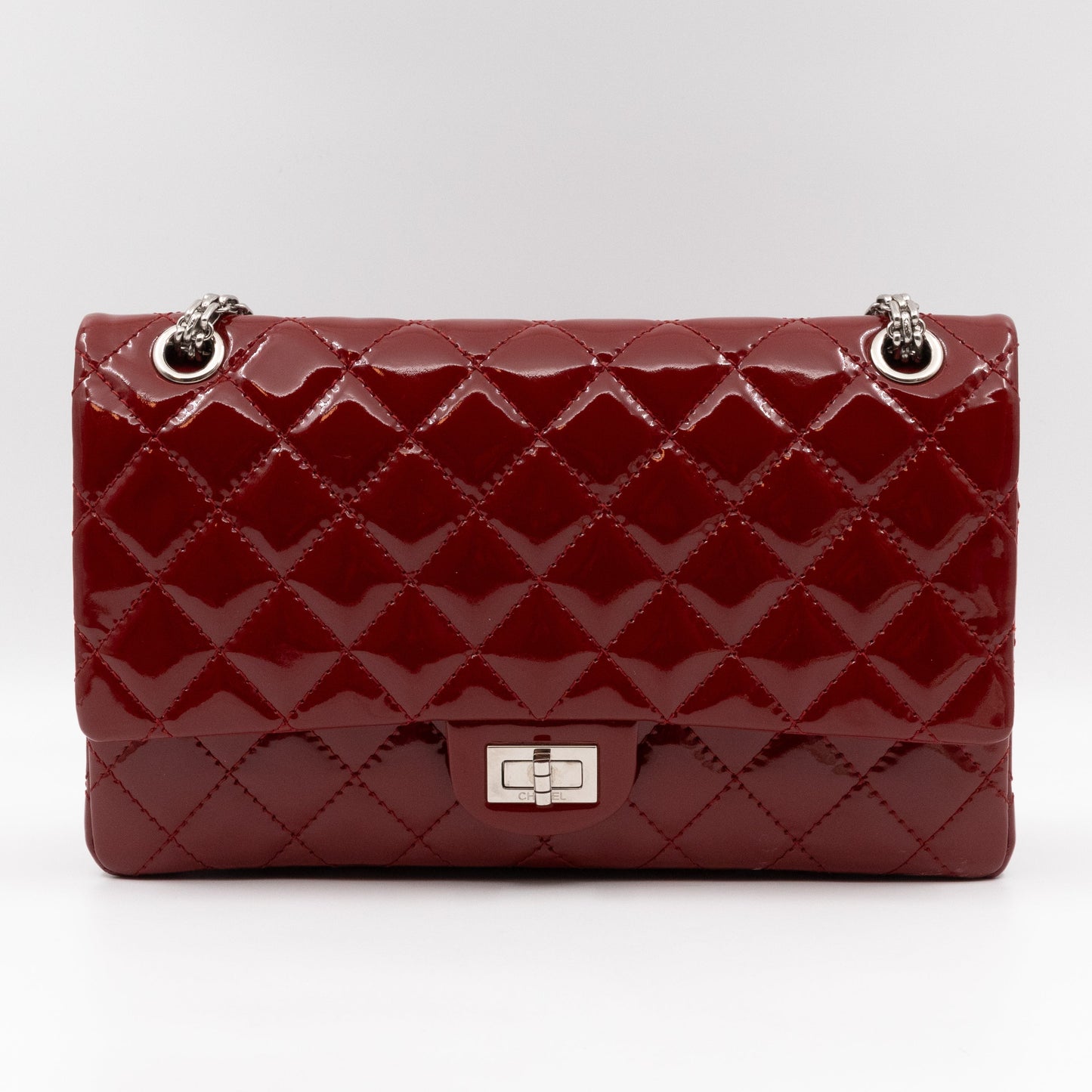 2.55 Reissue 225 Red Patent Leather