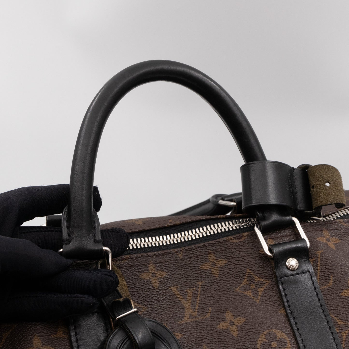 Louis-vuitton Keepall 55 Bandouliere Monogram Macassar
