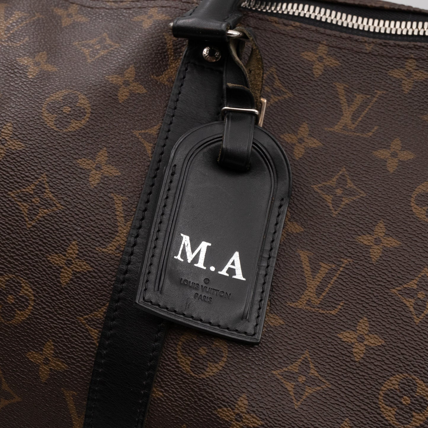 Louis-vuitton Keepall 55 Bandouliere Monogram Macassar