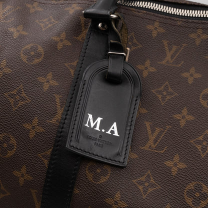 Louis-vuitton Keepall 55 Bandouliere Monogram Macassar