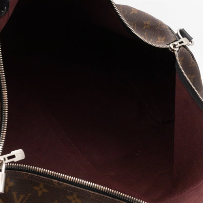 Louis-vuitton Keepall 55 Bandouliere Monogram Macassar