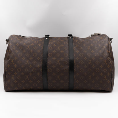 Louis-vuitton Keepall 55 Bandouliere Monogram Macassar