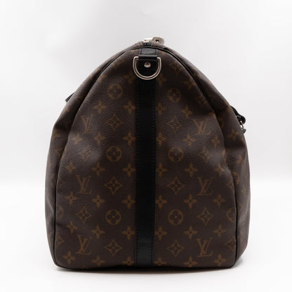 Louis-vuitton Keepall 55 Bandouliere Monogram Macassar