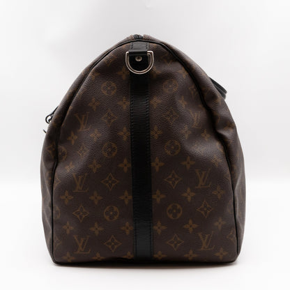 Louis-vuitton Keepall 55 Bandouliere Monogram Macassar