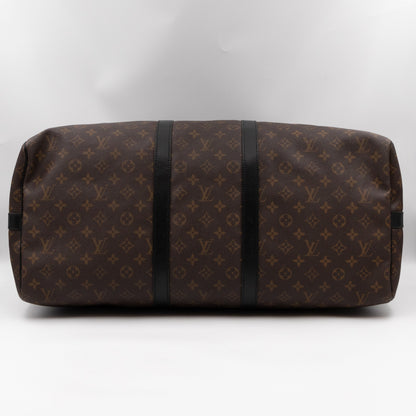 Louis-vuitton Keepall 55 Bandouliere Monogram Macassar