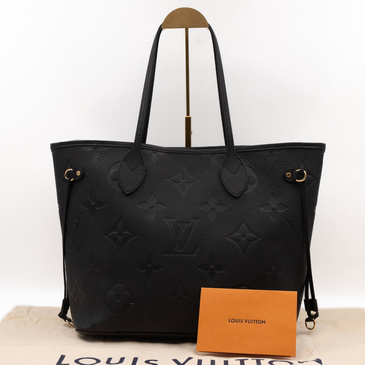Louis-vuitton Neverfull MM Black Monogram Empreinte