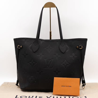Louis-vuitton Neverfull MM Black Monogram Empreinte