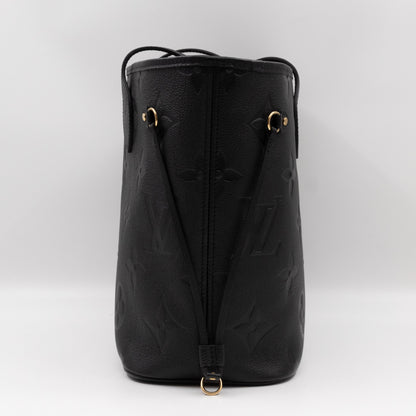 Louis-vuitton Neverfull MM Black Monogram Empreinte