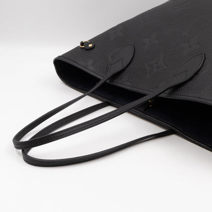 Louis-vuitton Neverfull MM Black Monogram Empreinte