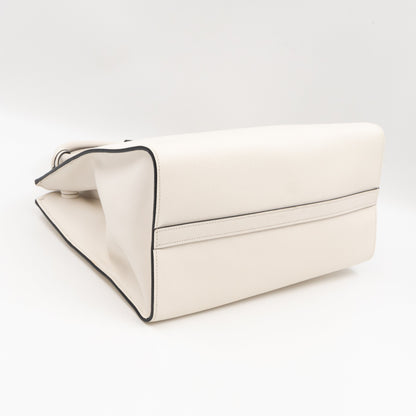 Paradigme Bag White Greche Saffiano City Calfskin