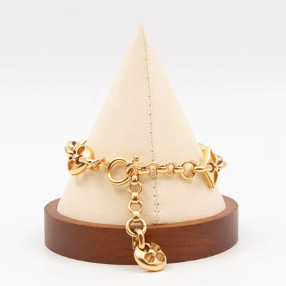 Crazy In Lock Bracelet Gold