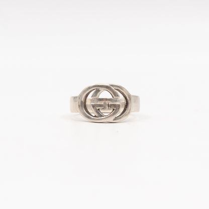 Interlocking G Ring 925 Silver