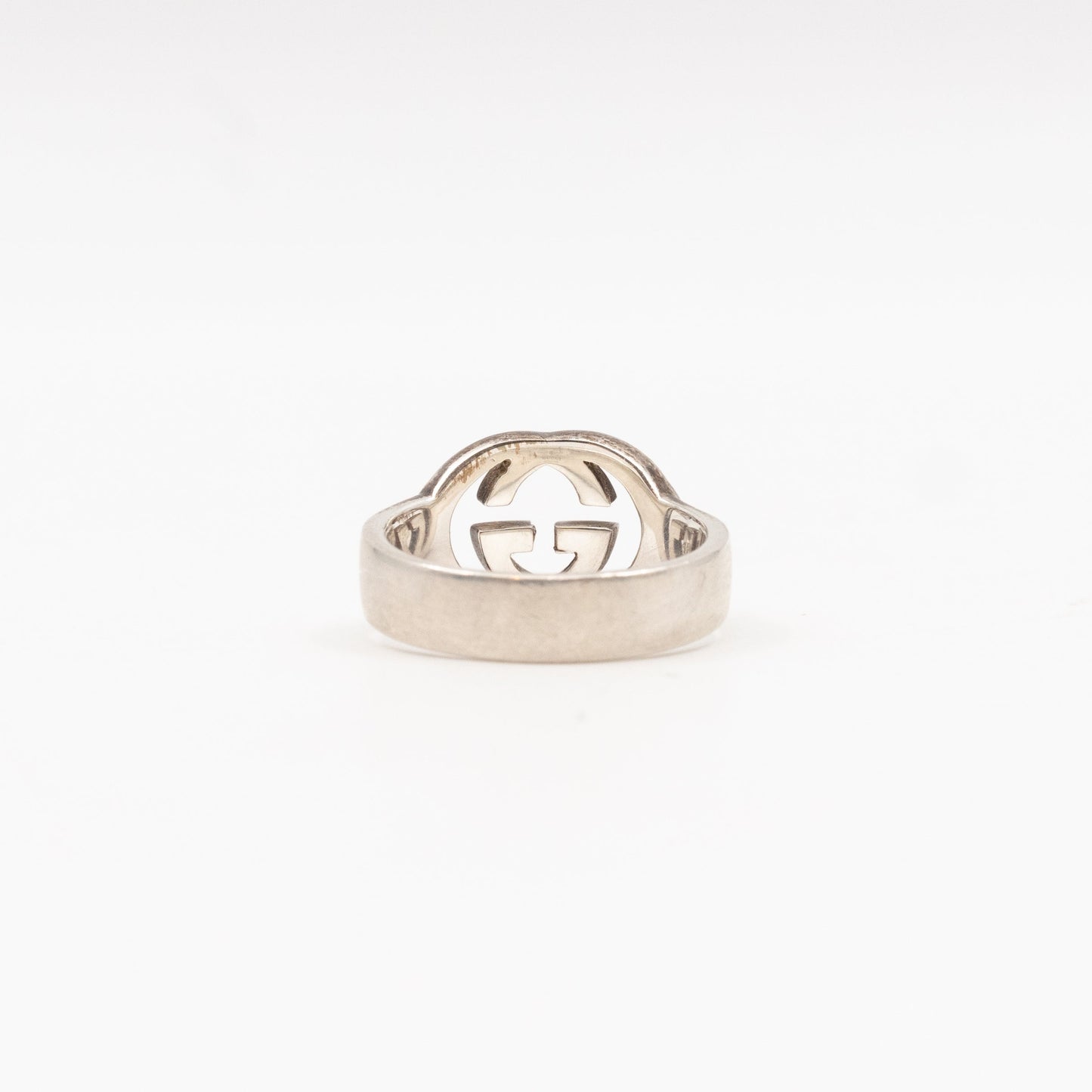 Interlocking G Ring 925 Silver