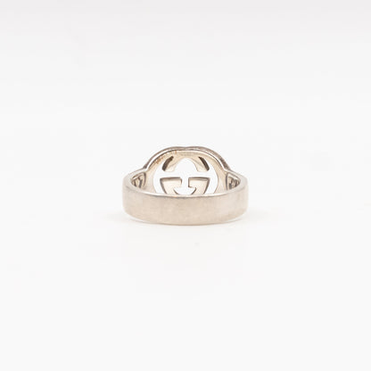 Interlocking G Ring 925 Silver