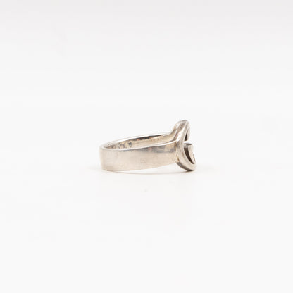Interlocking G Ring 925 Silver