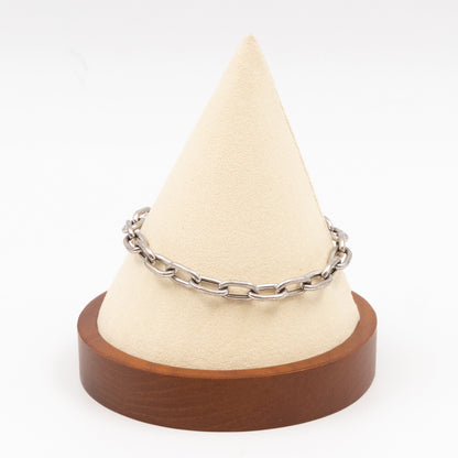 Triangle Charm Logo Bracelet 925 Silver
