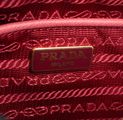 Camera Bag Pink Leather