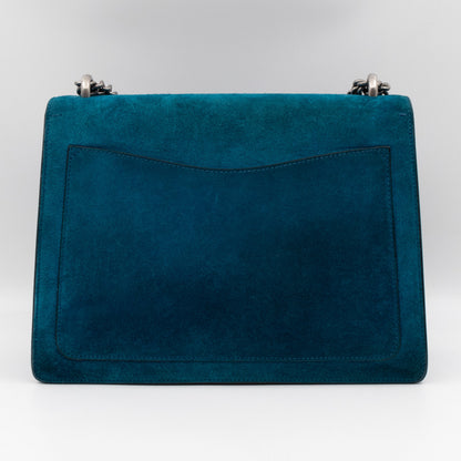 Dionysus Medium Blue Suede