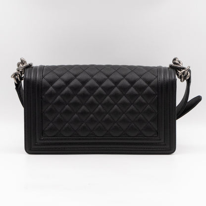 Chanel Boy Bag Medium Caviar Leather