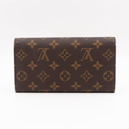 Sarah Wallet Monogram Love Lock