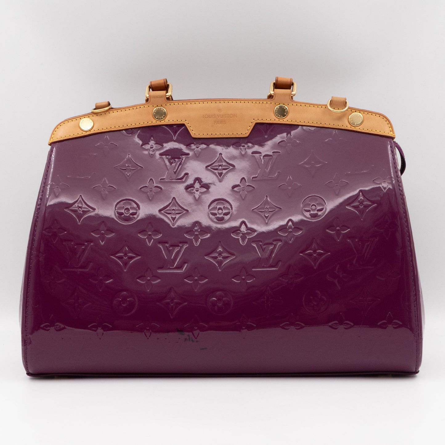 Louis-vuitton Brea GM Vernis Amethyste