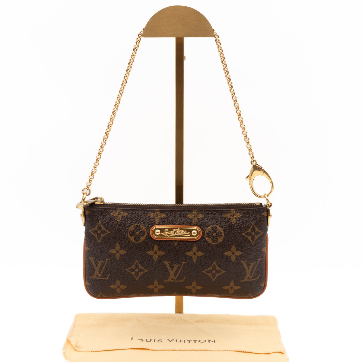 Louis-vuitton Milla MM Pochette Monogram