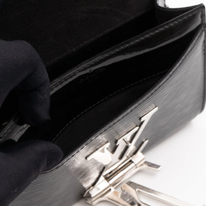 Louis-vuitton Pochette Louise PM Black Epi Leather