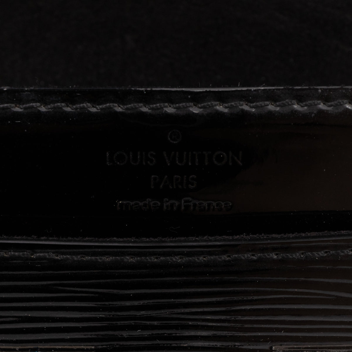 Louis-vuitton Pochette Louise PM Black Epi Leather