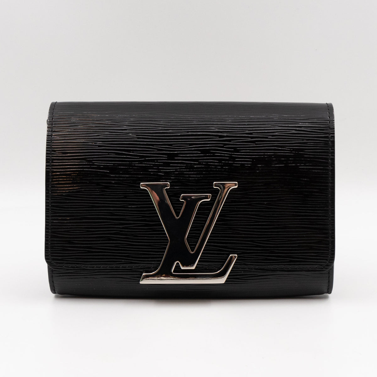 Louis-vuitton Pochette Louise PM Black Epi Leather