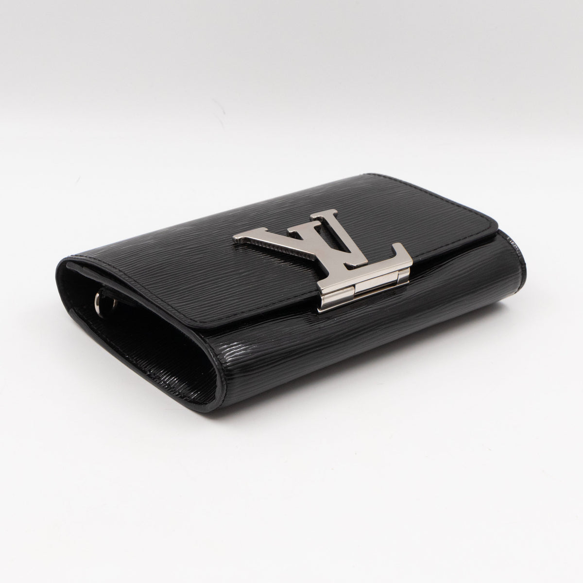 Louis-vuitton Pochette Louise PM Black Epi Leather