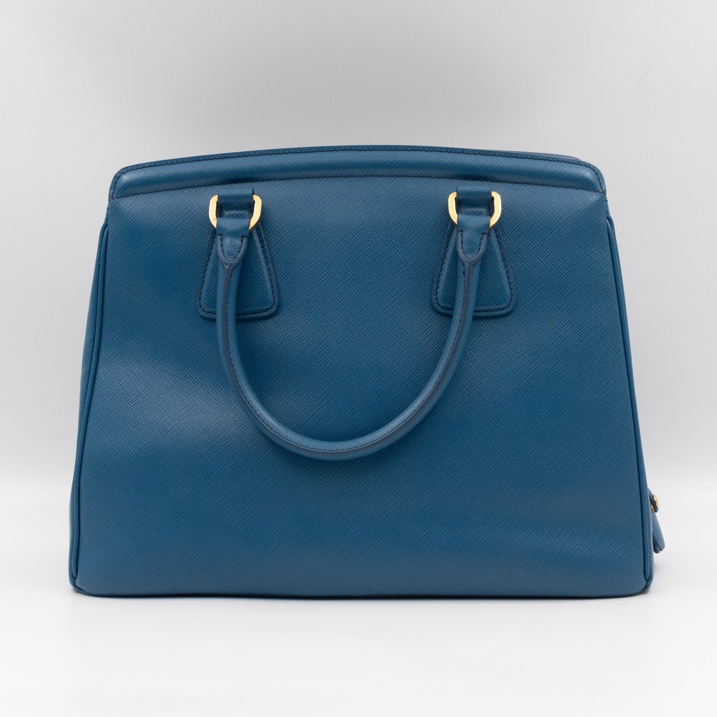 Parabole Tote Gobalt Blue Saffiano Lux Leather