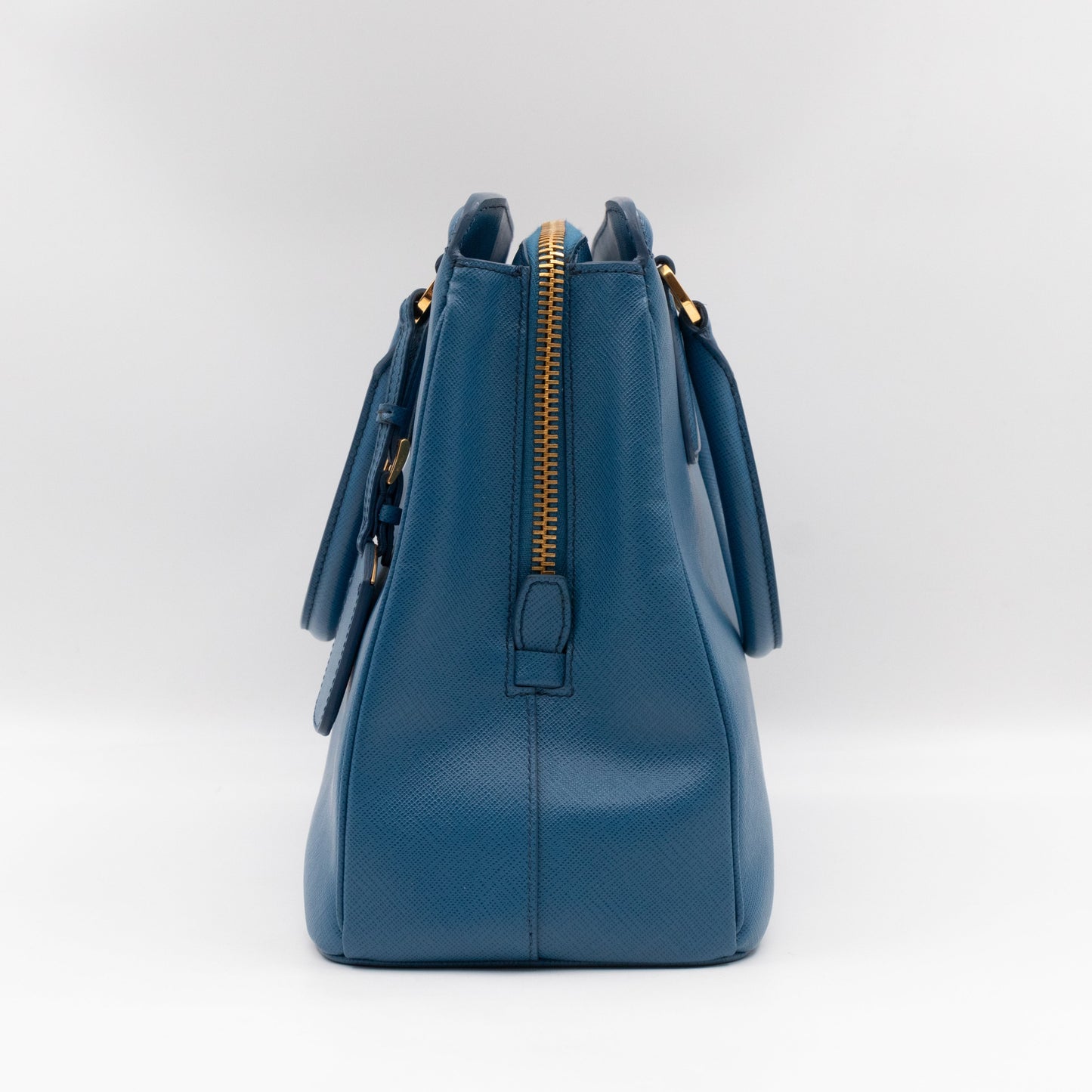 Parabole Tote Gobalt Blue Saffiano Lux Leather