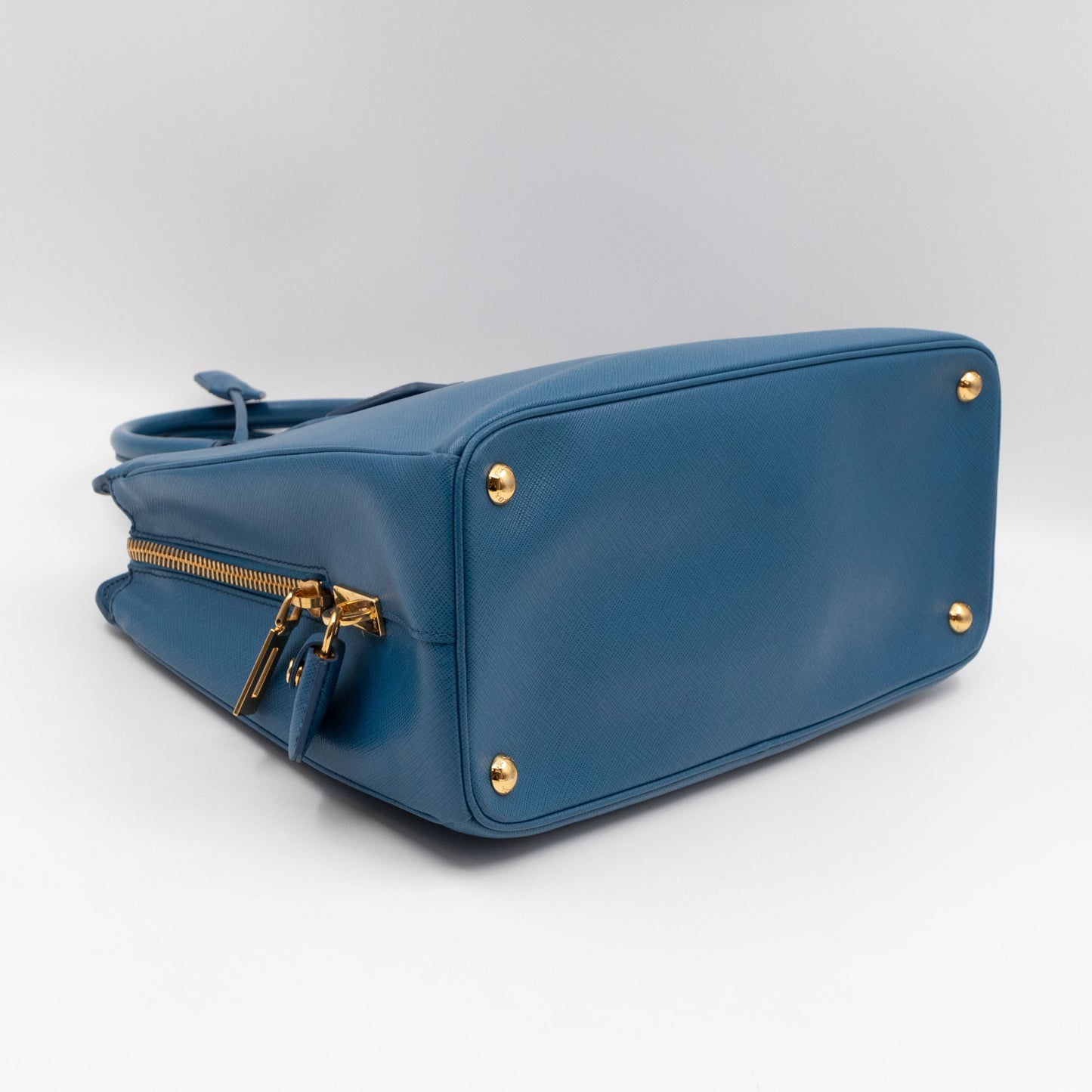 Parabole Tote Gobalt Blue Saffiano Lux Leather