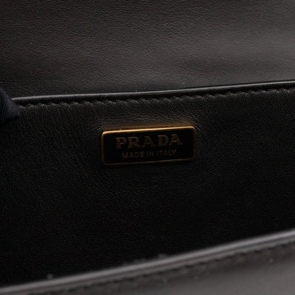 Cahier Calf Hair Calfskin Granato Black & Gold