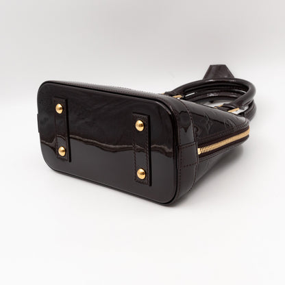 Louis-vuitton Alma BB Amarante Vernis