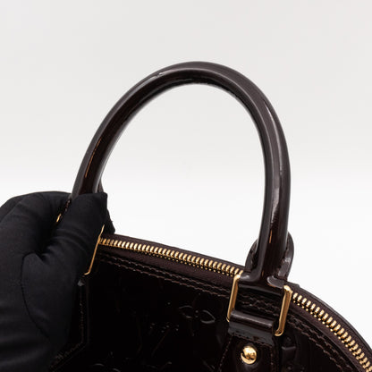 Louis-vuitton Alma BB Amarante Vernis