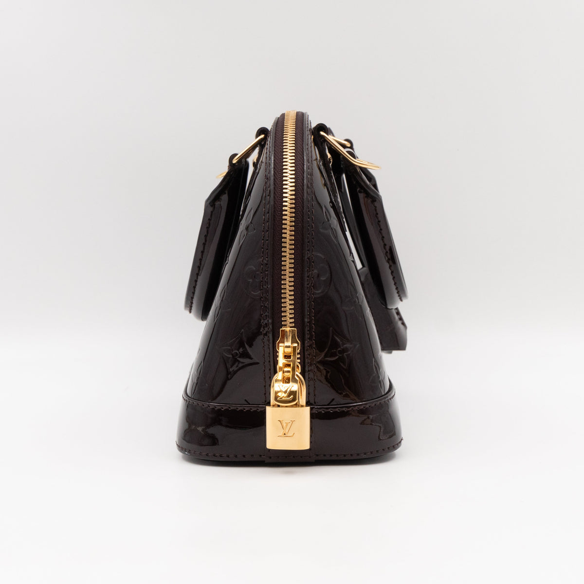 Louis-vuitton Alma BB Amarante Vernis
