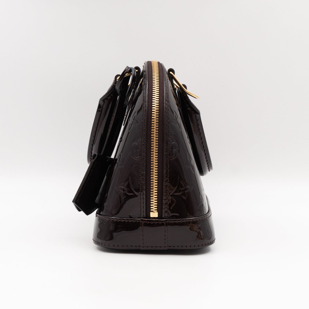 Louis-vuitton Alma BB Amarante Vernis