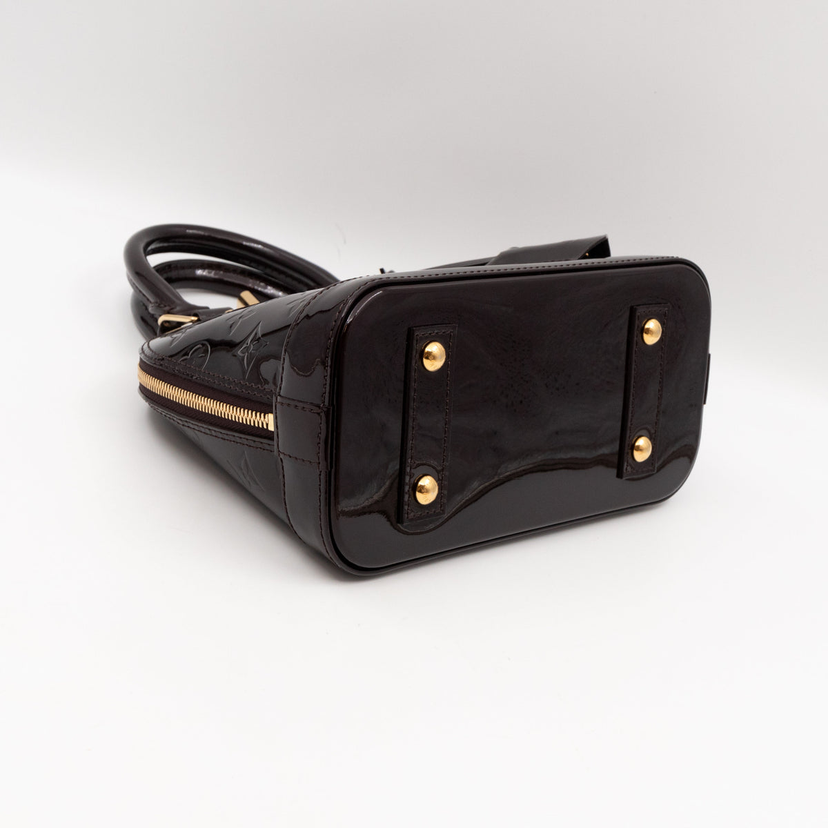 Louis-vuitton Alma BB Amarante Vernis